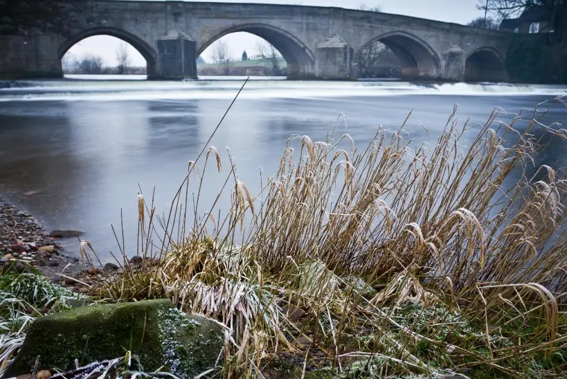 Harewood Bridge Over The River Aire, Leeds