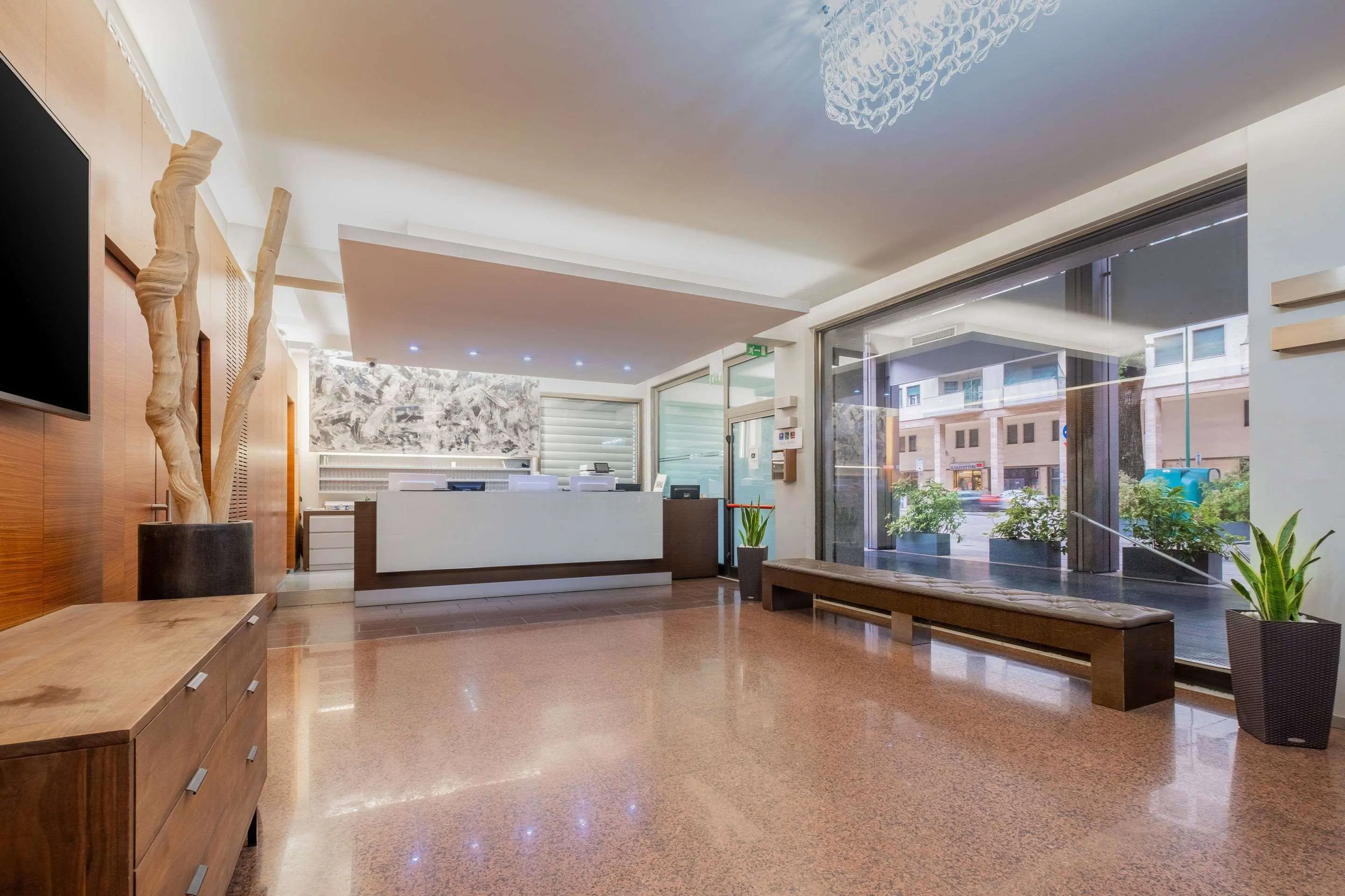 Hotel Delfino, Mestre Reception