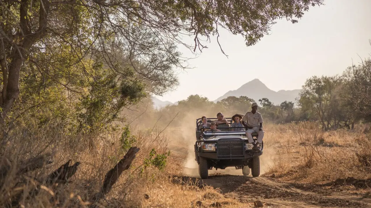 Game drive, Karongwe Game Reserve