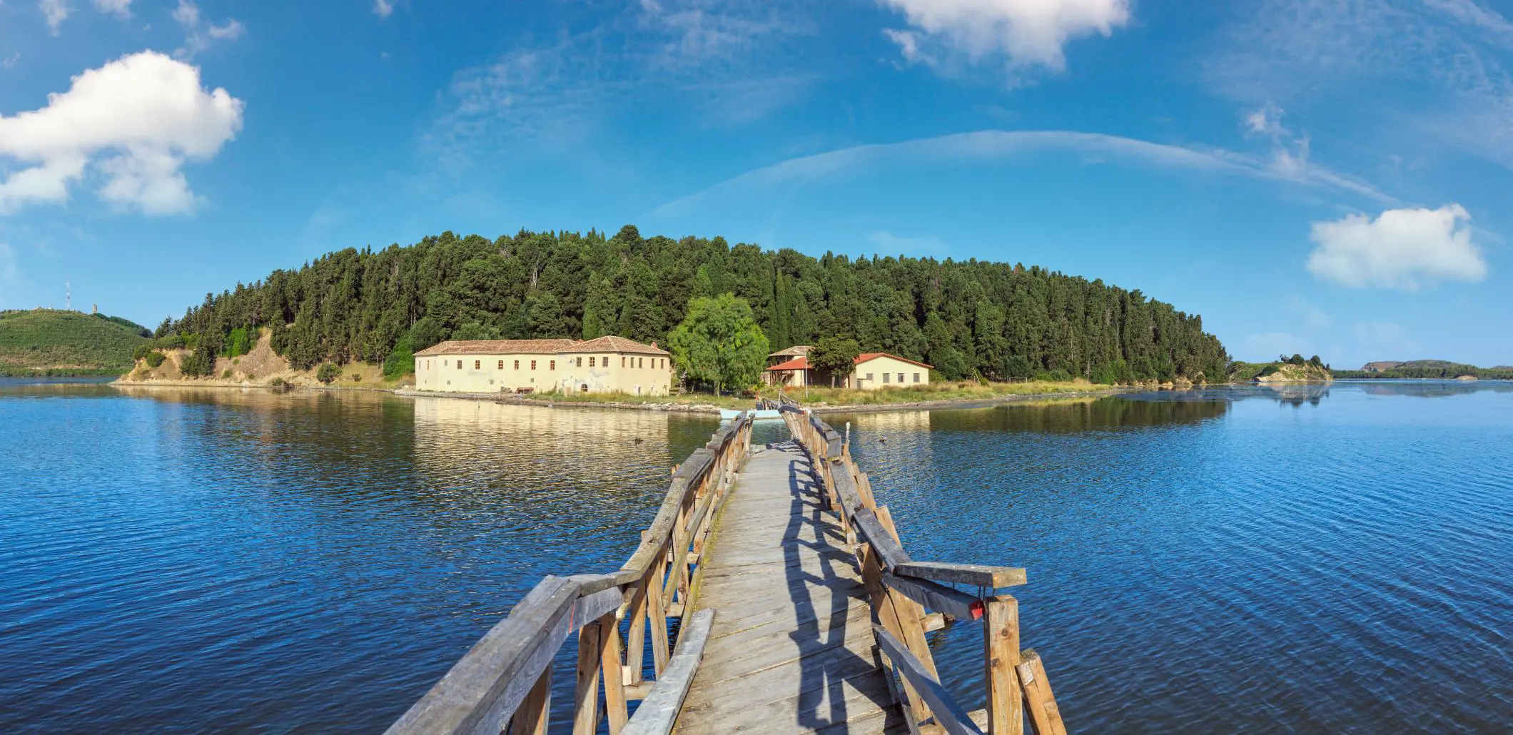 Monastery Of Saint Mary On Zvernec Island, Vlore, Albania