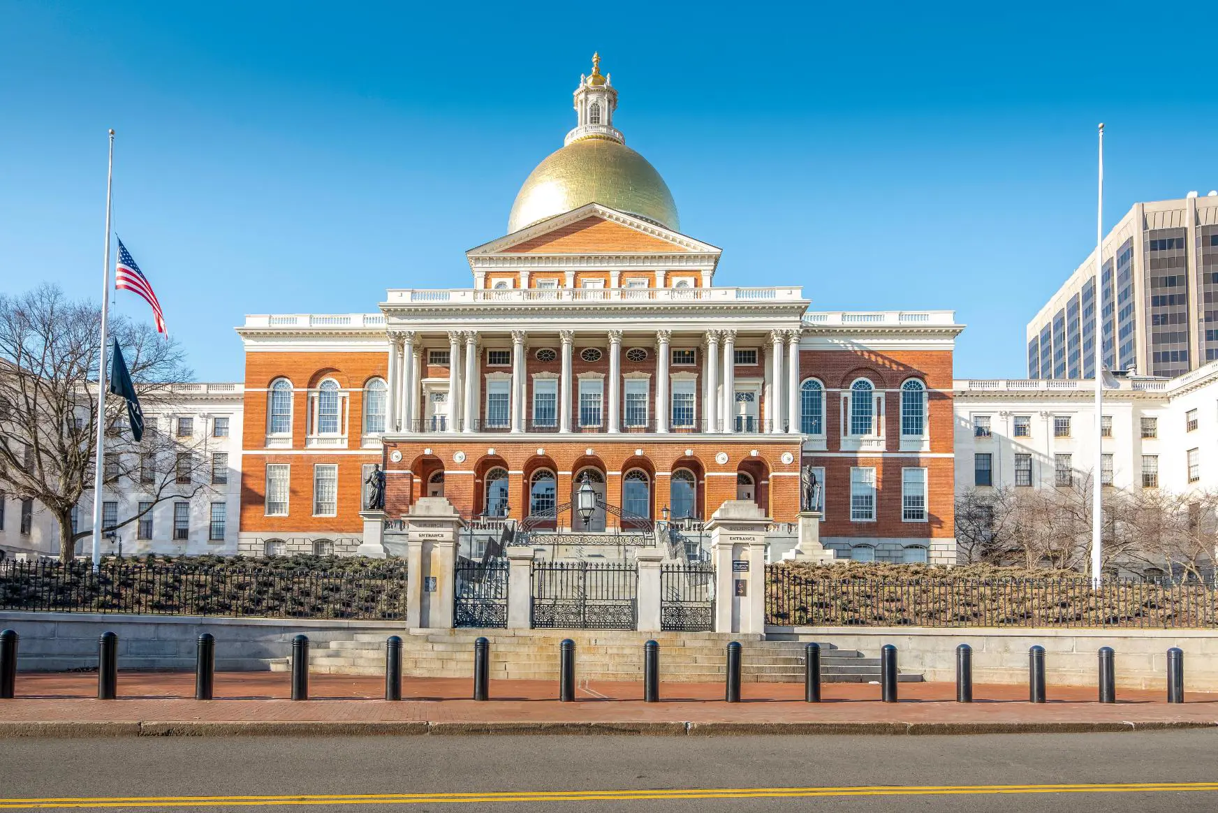 The Massachusetts State House, Boston
