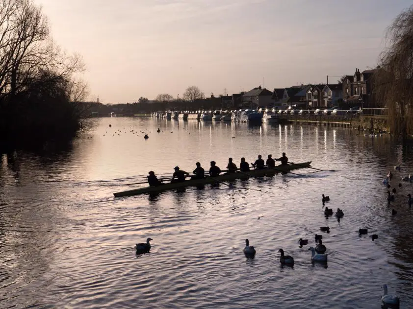 Winter Rowers, Oxfordshire