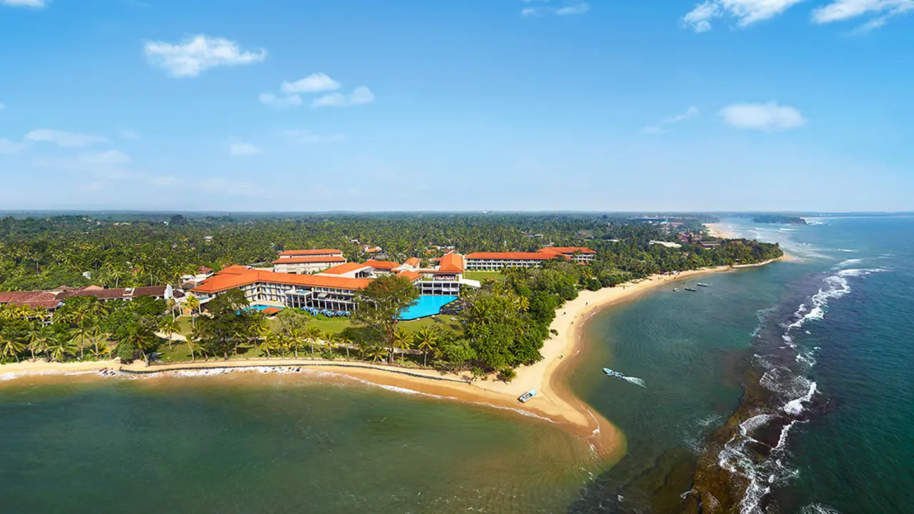 Cinnamon Bey Beruwala, Beruwala, aerial view