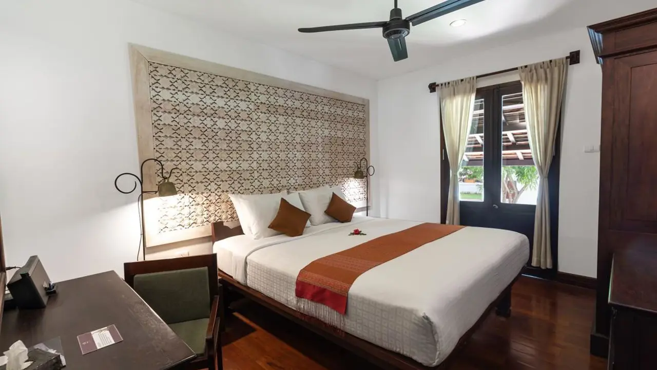 Victoria Xieng Thong Palace, Luang Prabang, bedroom