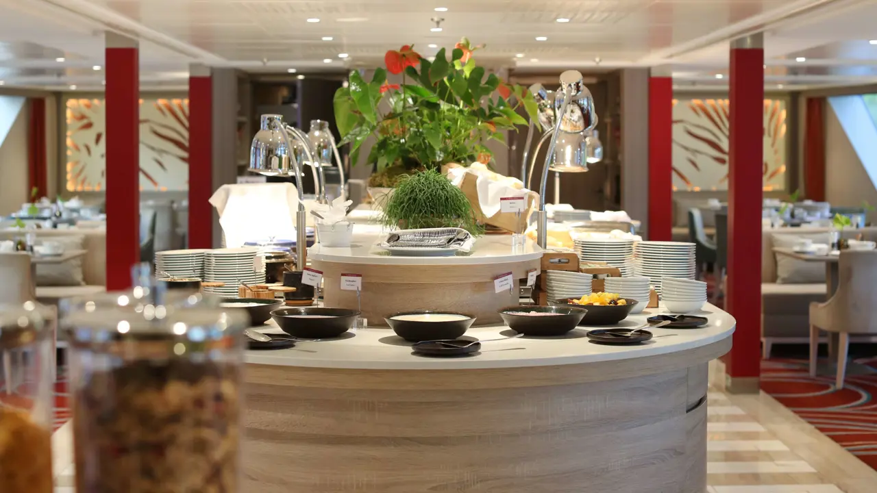 A ROSA ALVA Restaurant Breakfast