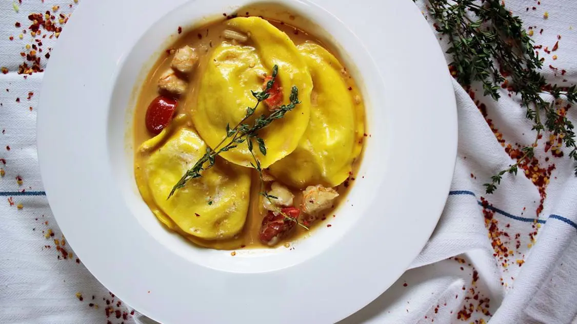 Ravioli Dish in Capri
