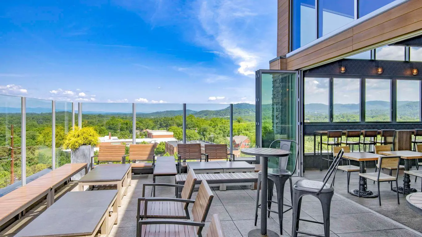 Doubletree By Hilton, Asheville Downtown, Asheville Roof Terrace