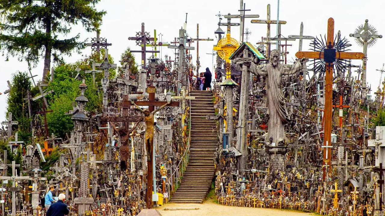 Hill of Crosses, Siauliai, Lithuania