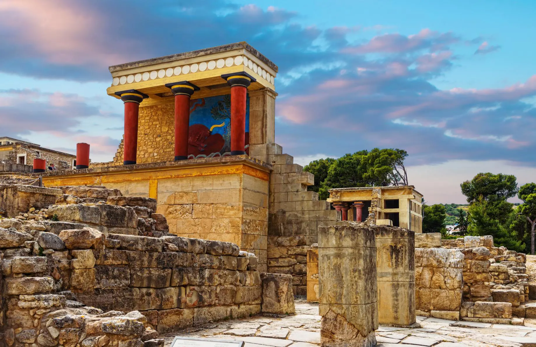 Palace Of Knossos, Crete 