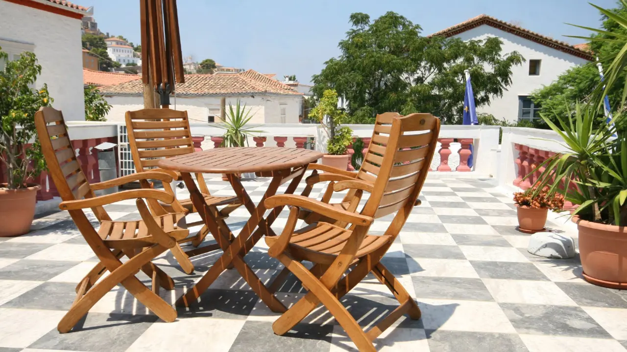 Hotel Ippokampos, Hydra, balcony