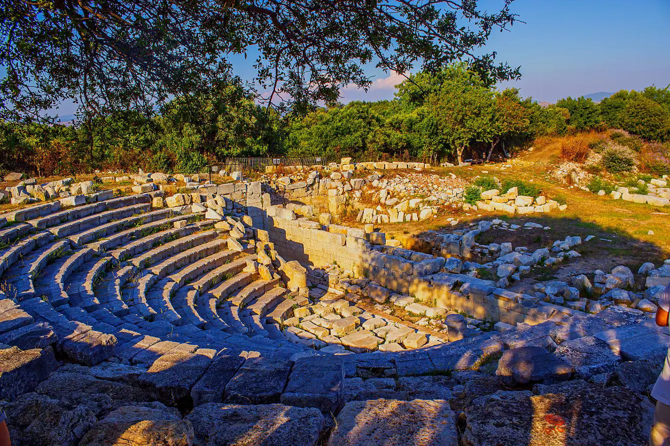 Ruins Of Teos Sigacik, Seferihisar, Izmir, Turkey