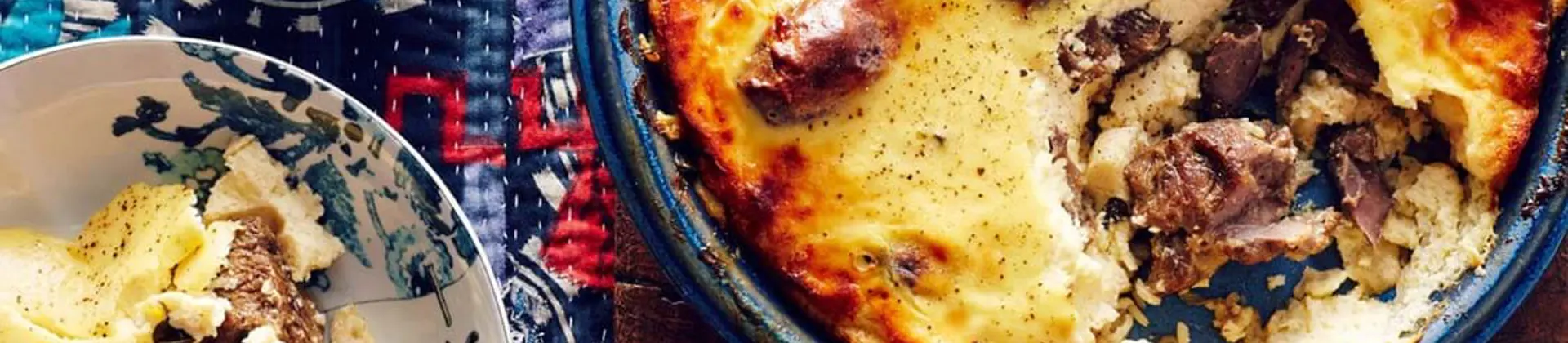 Gettyimages 1134491322 Albanian Tave Kosi Baked Lamb