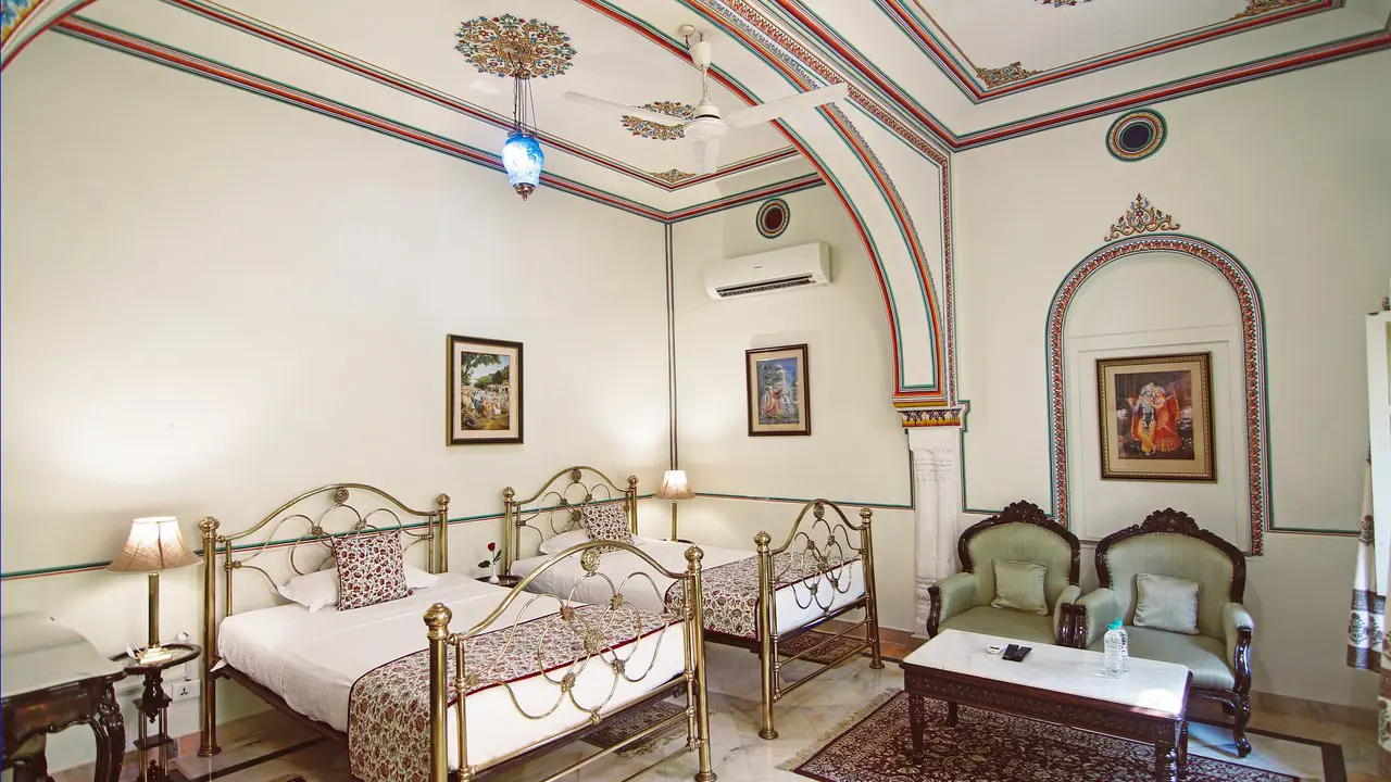 Alsisar Haveli, Jaipur, twin room