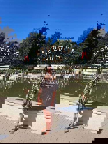 Laura hits the designer boutiques of Beverly Hills