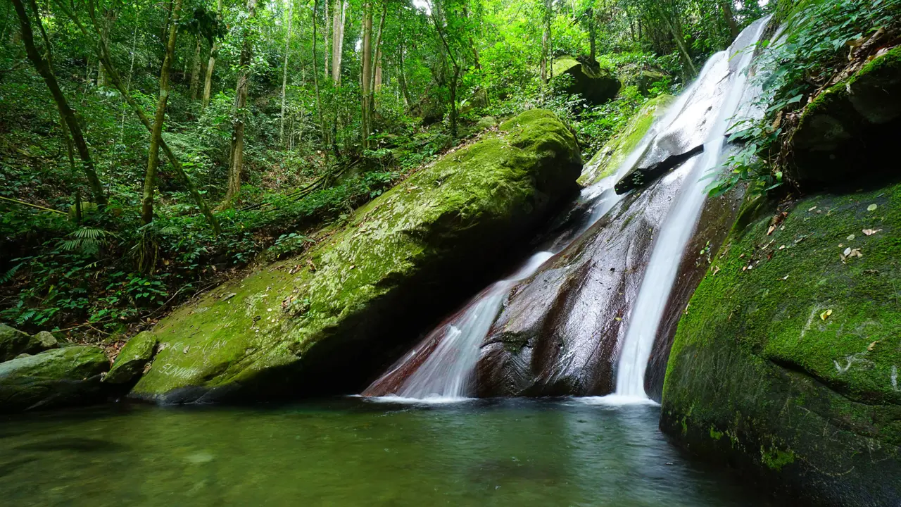 Kipungit waterfall, Kota Kinabalu National Park