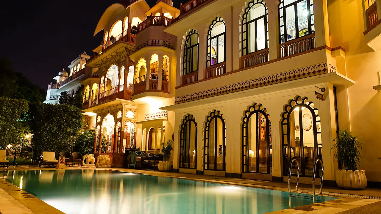 Shahpura House, Jaipur, pool