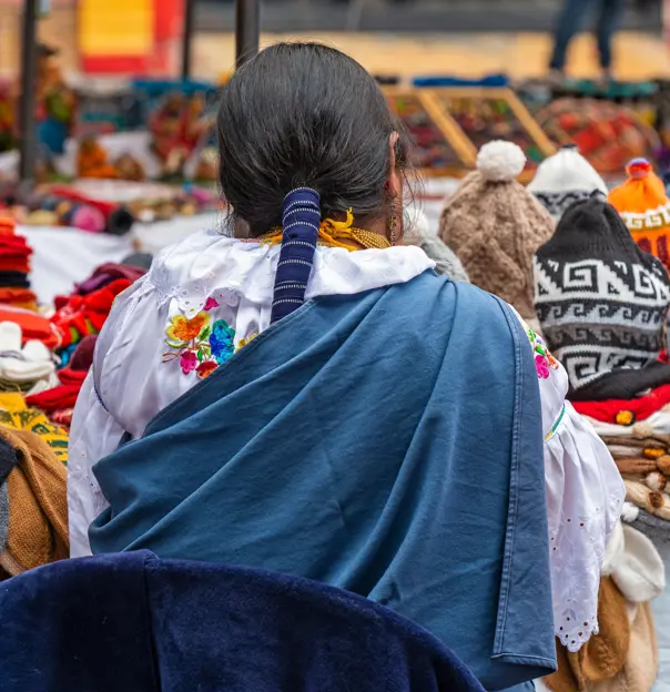 Otavalo market, Ecuador