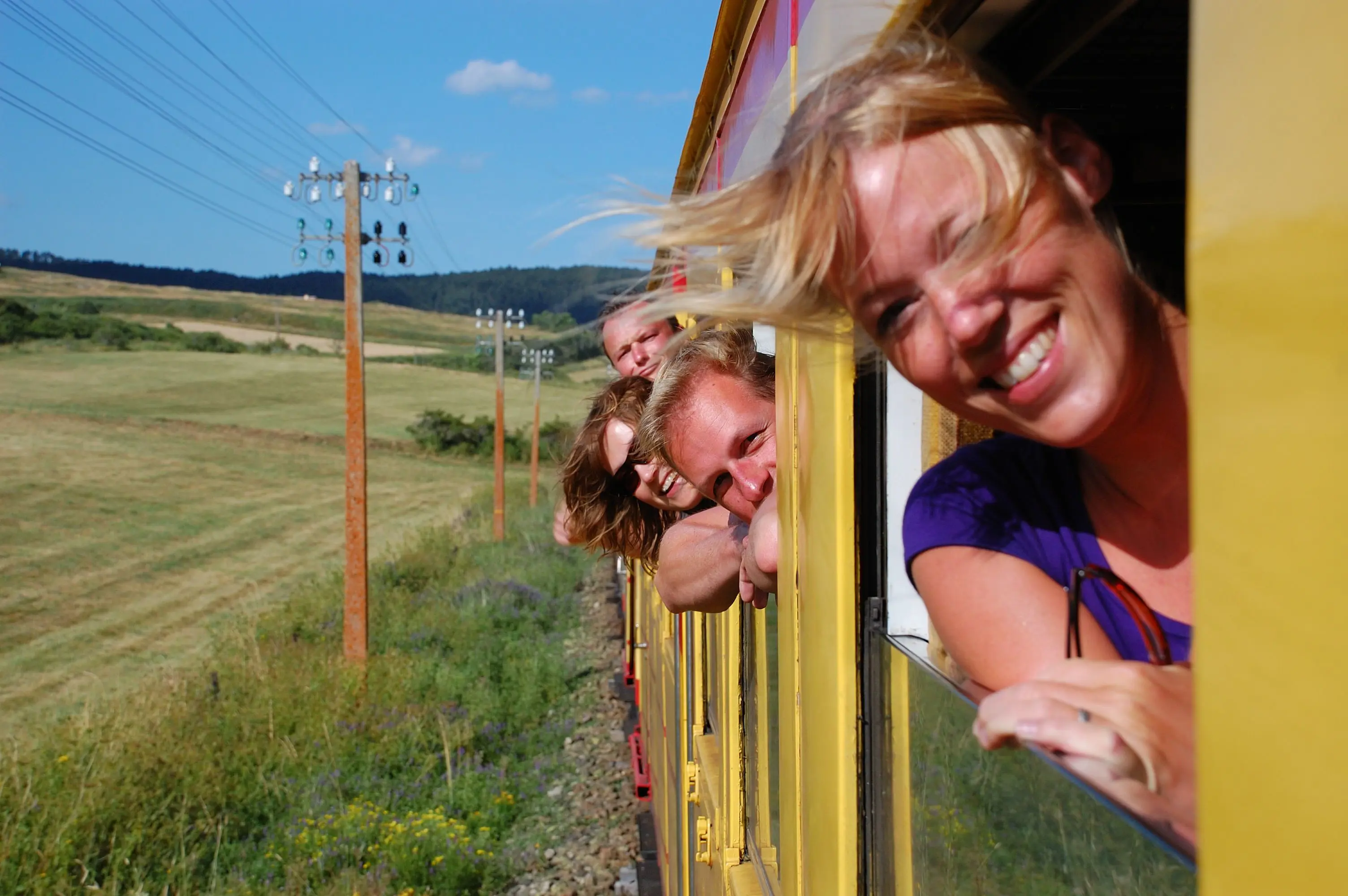 Train along the French Pyrenees