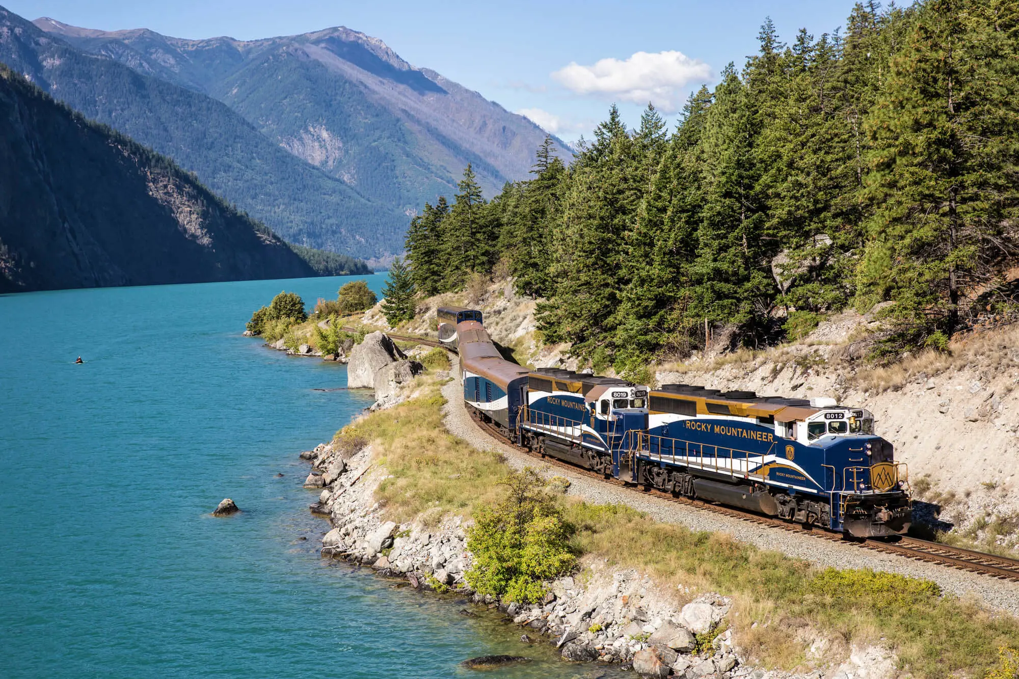 Rocky Mountaineer train, Canada