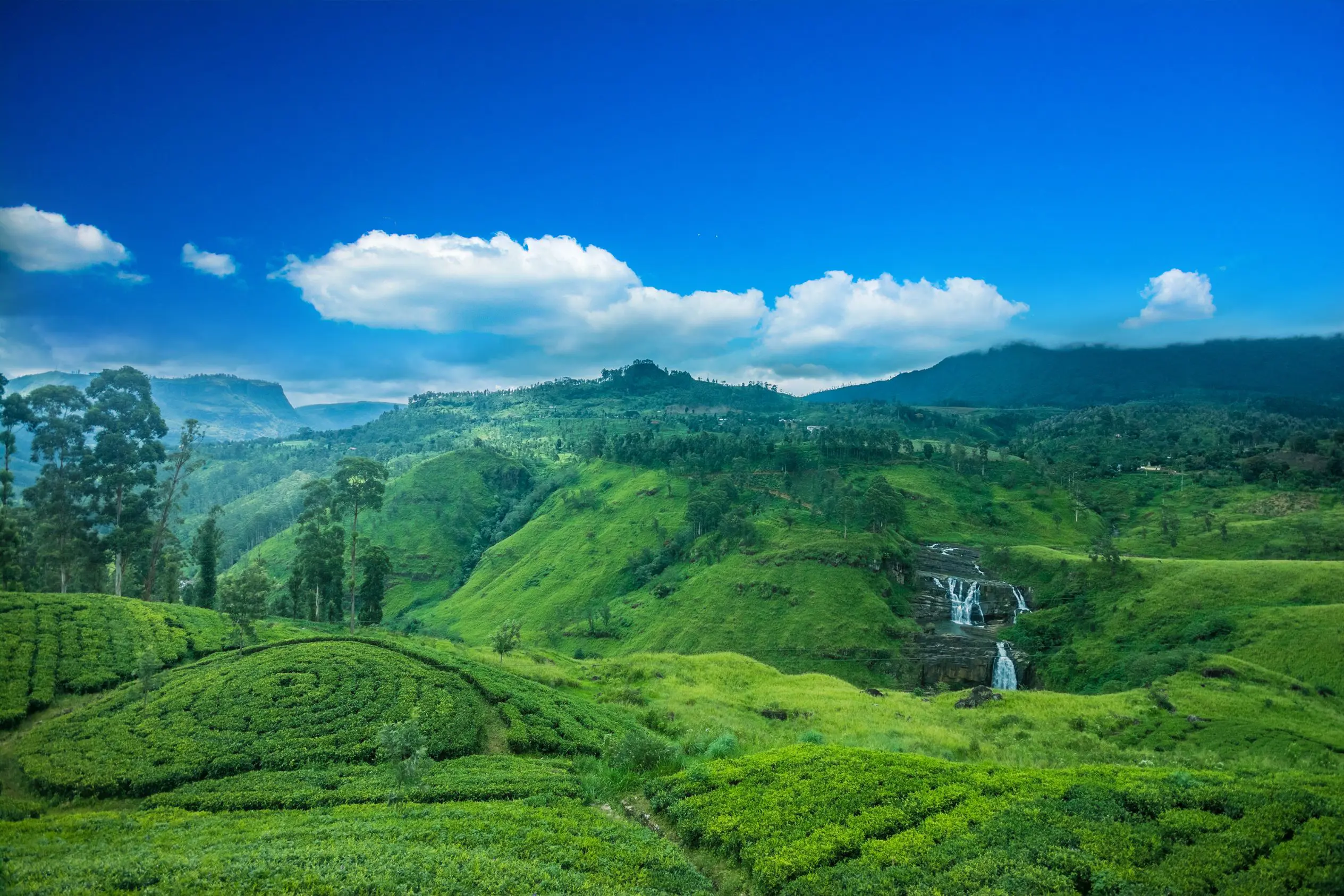 St Clair's Waterfall, Nuwara Eliya 