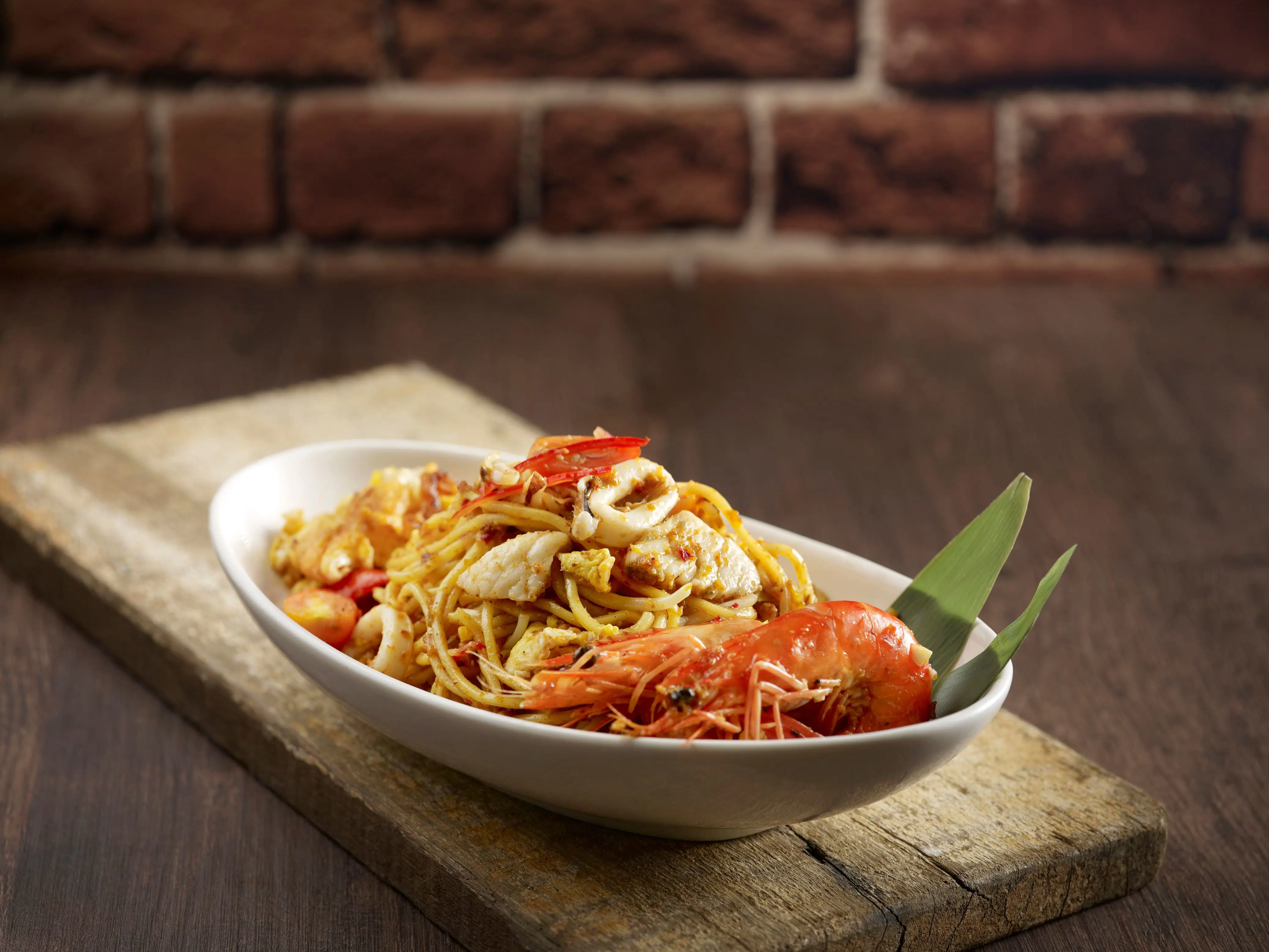 Stir Fried Mee Goreng Dish