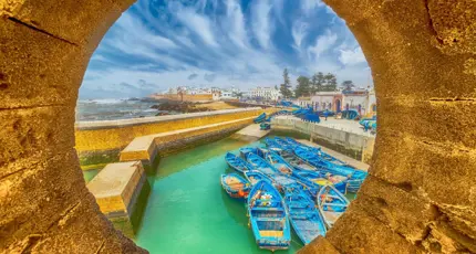 Sh 2198863553 Old Fortress And Fishing Port Of Essaouira, Morocco