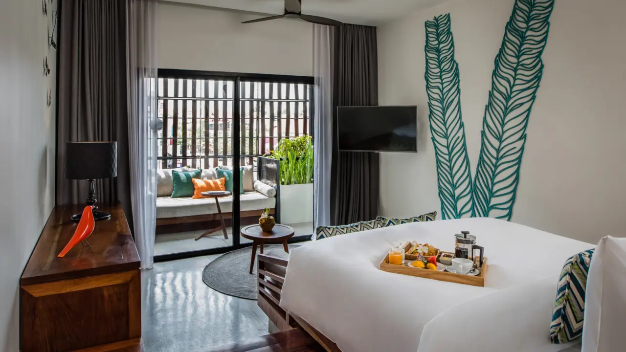 The Aviary Hotel, Siem Reap, bedroom