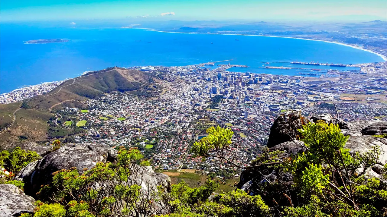 View from Table Mountain, Cape Town