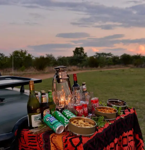 Mabula Game Lodge, sundowners