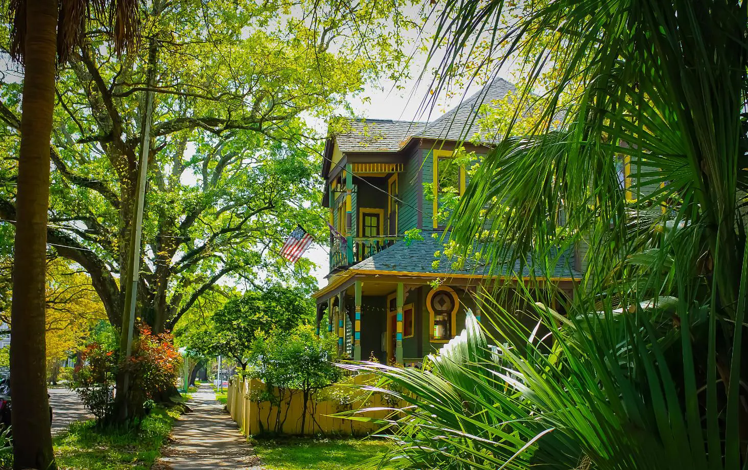 Sh 2129344424 Painted House In Montgomery, Alabama
