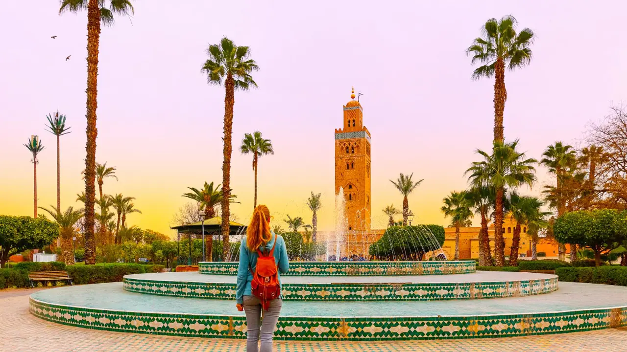  Koutoubia Mosque minaret, Marrakesh