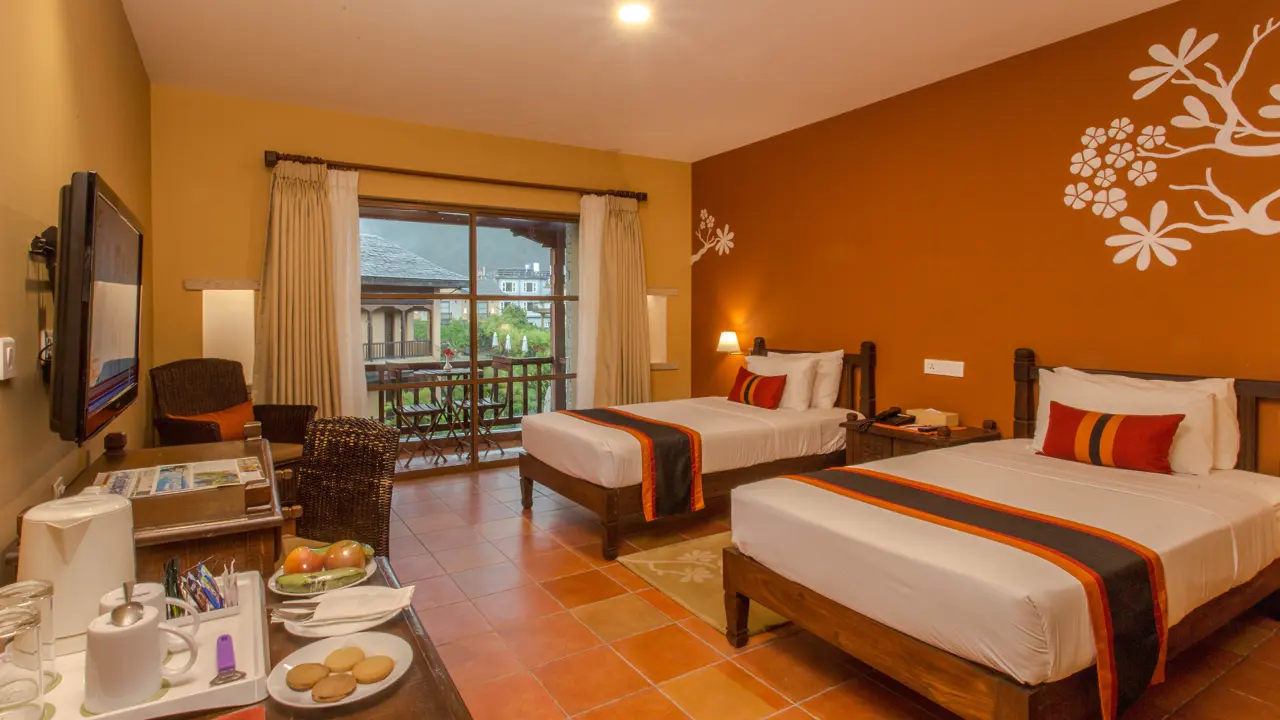 Temple Tree Resort, Pokhara, twin room