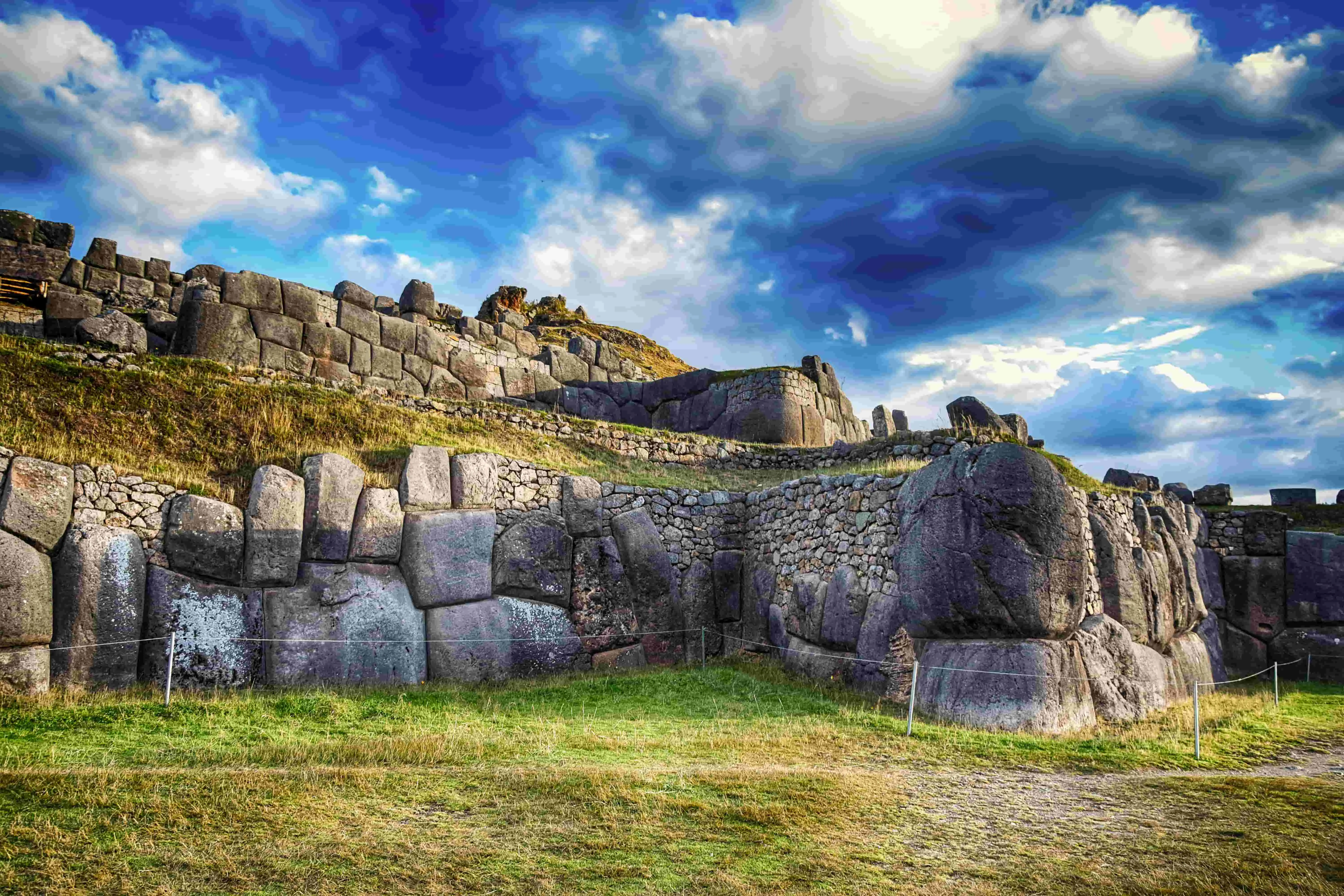 Sacsayhuaman, Inca ruins in Cusco, Peru