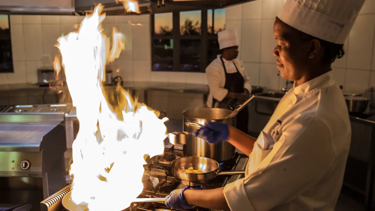 Sebatana Rhino Lodge, chef