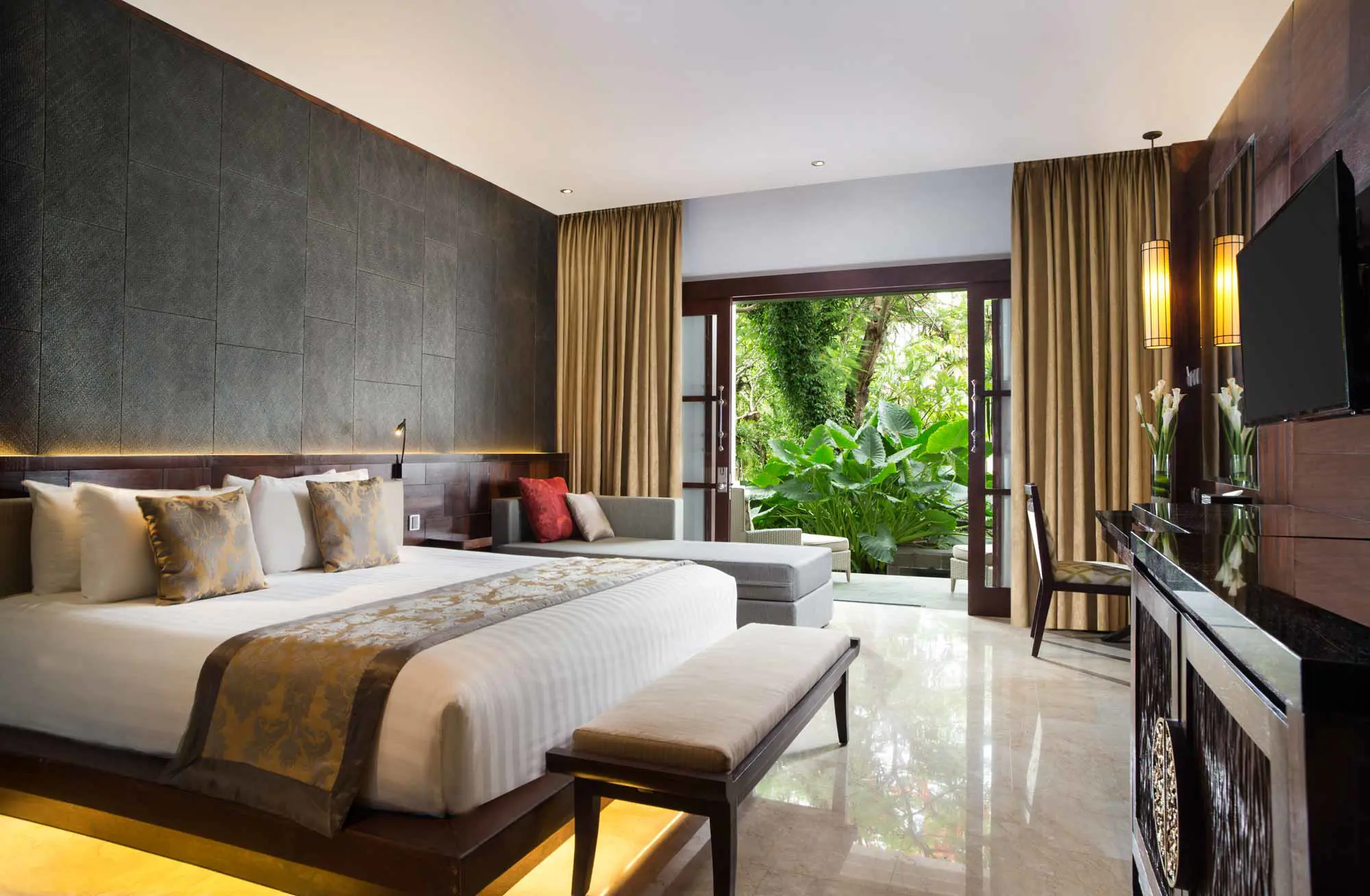 Puri Santrian Resort & Spa, Sanur Bedroom