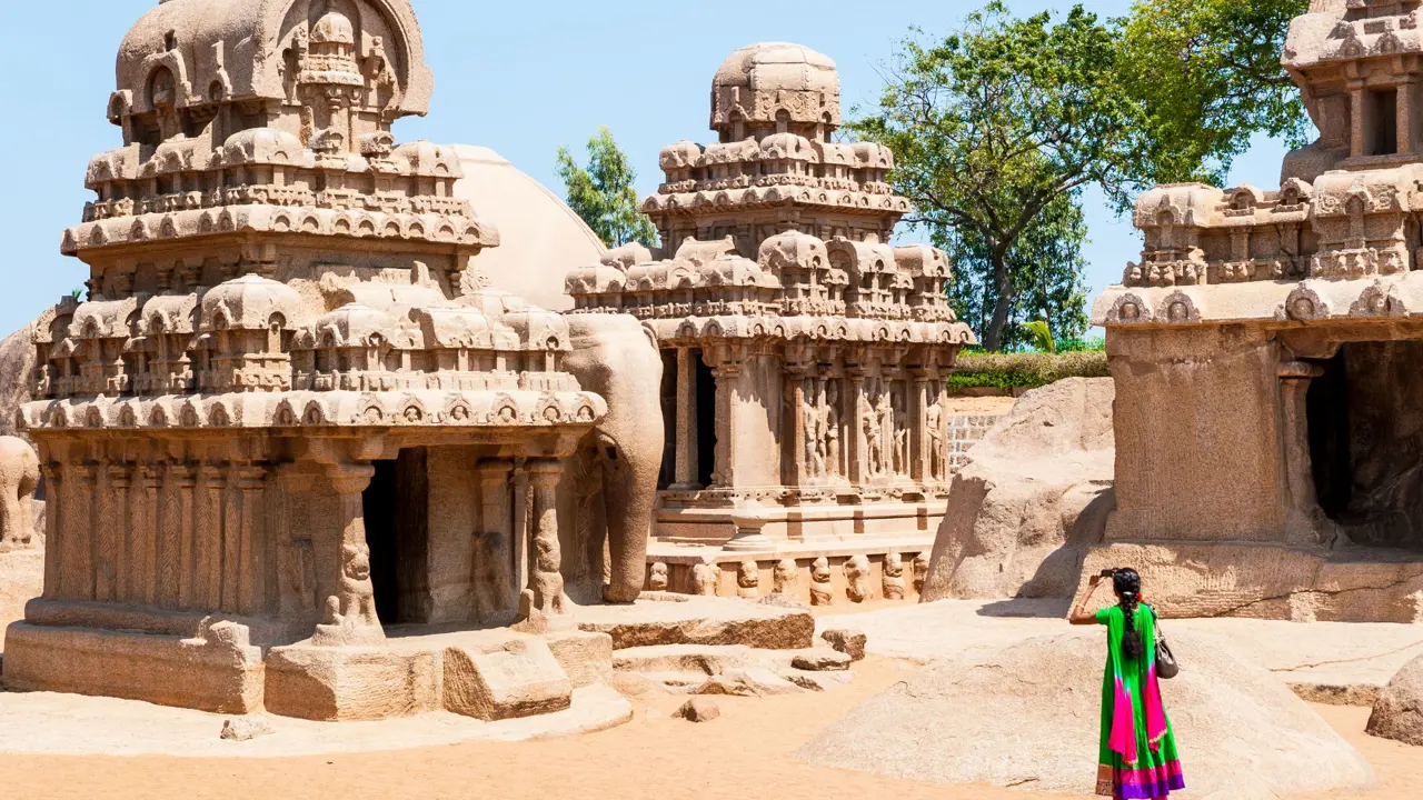 Pancha Ratha Temples Mahabalipuram India