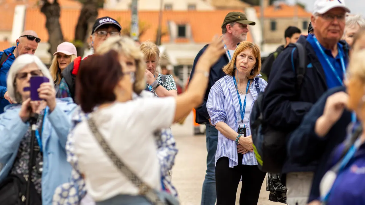 Newmarket Holidays tour group and guide, Croatia