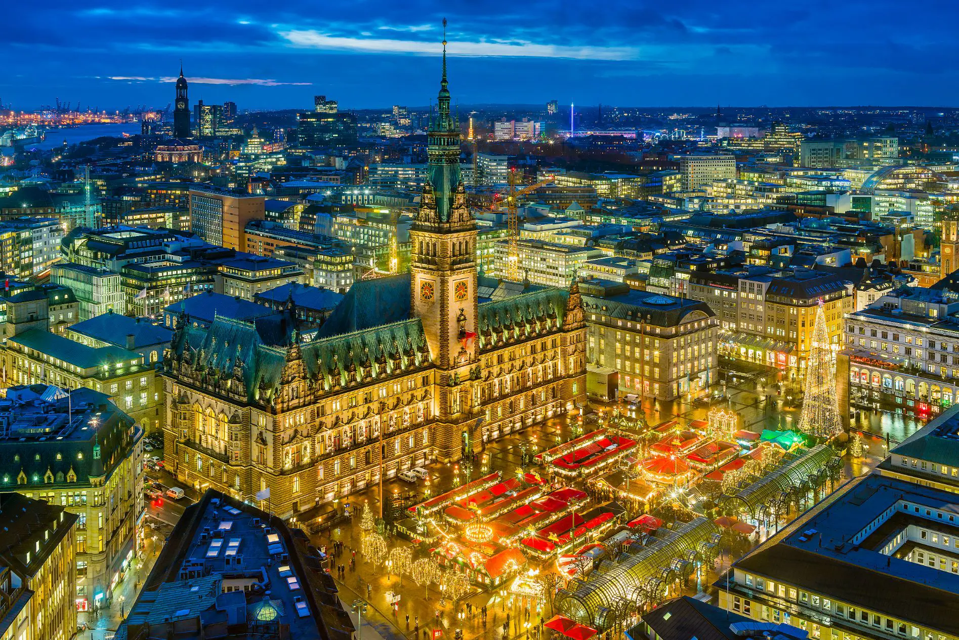 Hamburg Christmas Market, Germany
