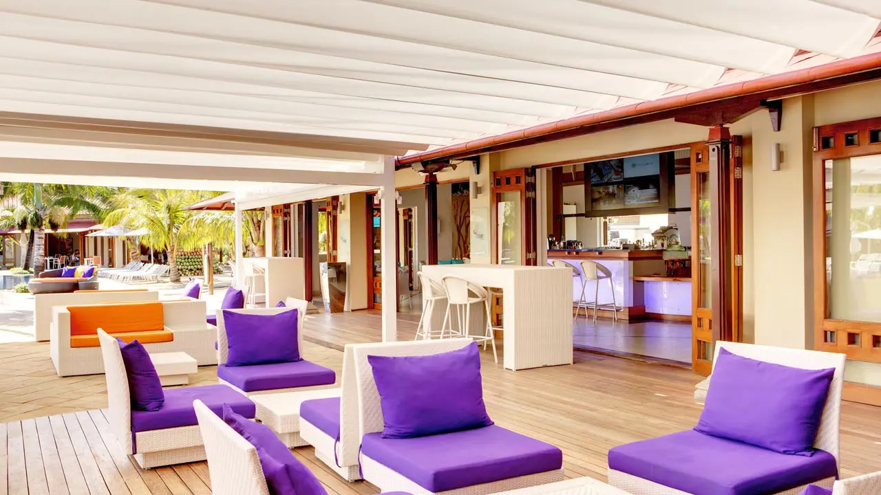 Tamassa Bel Ombre, Mauritius, bar seating area