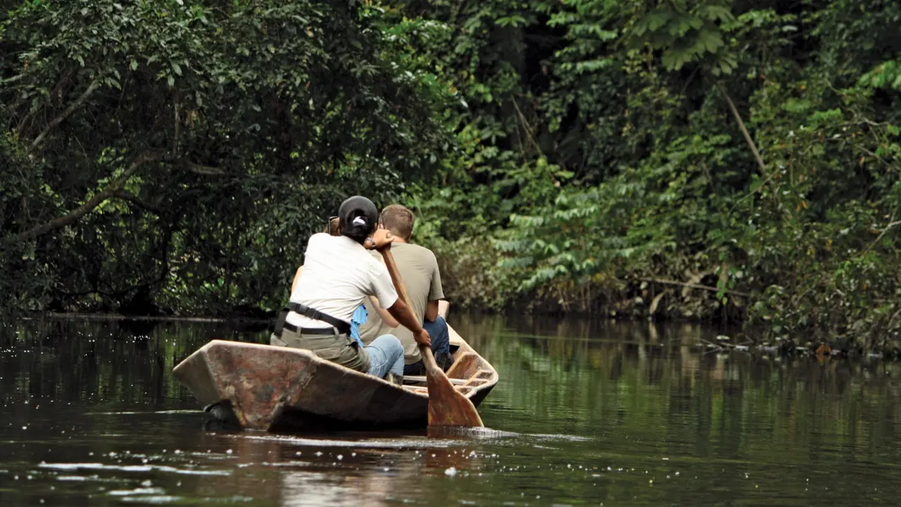Cocha water excursion, Inkaterra Hacienda Concepción