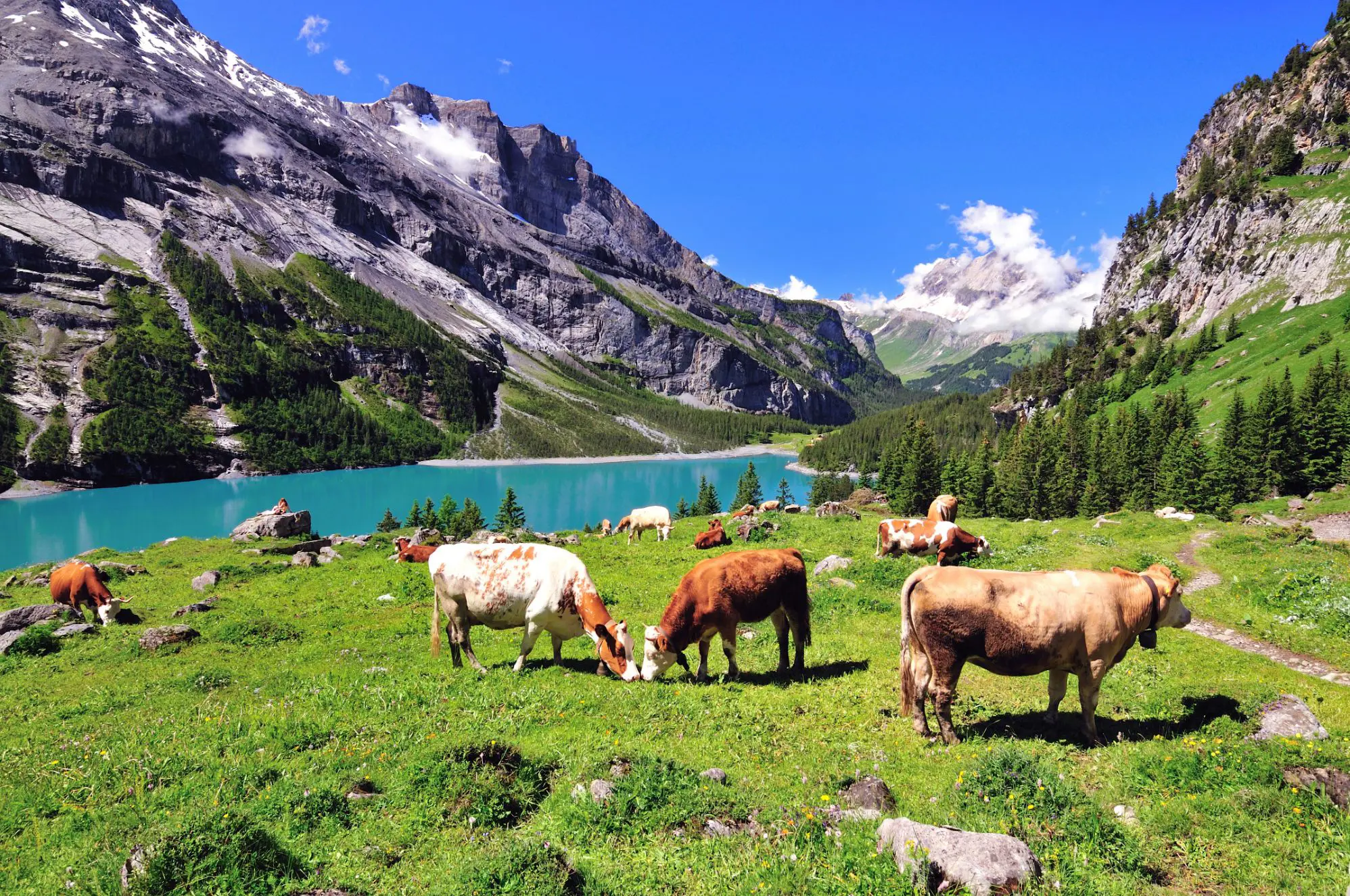 Lake Oeschinen, Switzerland
