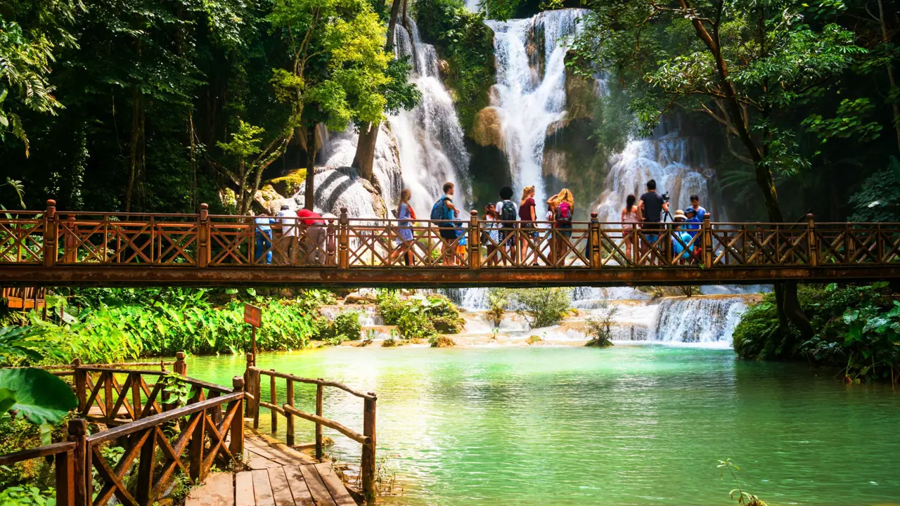 Kuang Si Waterfall, Laos