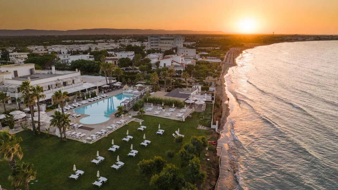 Canne Bianche, Torres Canne, aerial view