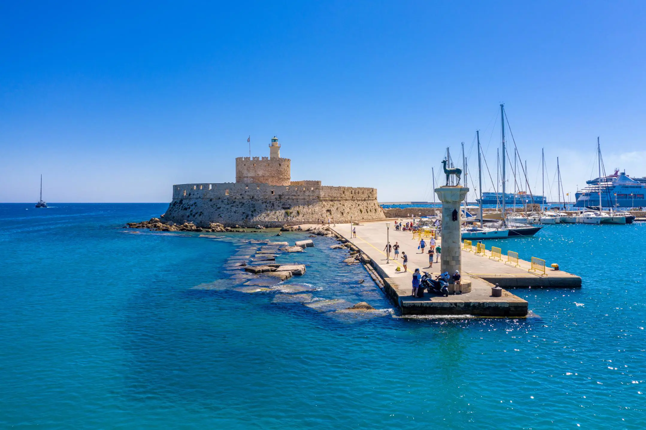 Mandraki Port, Greece