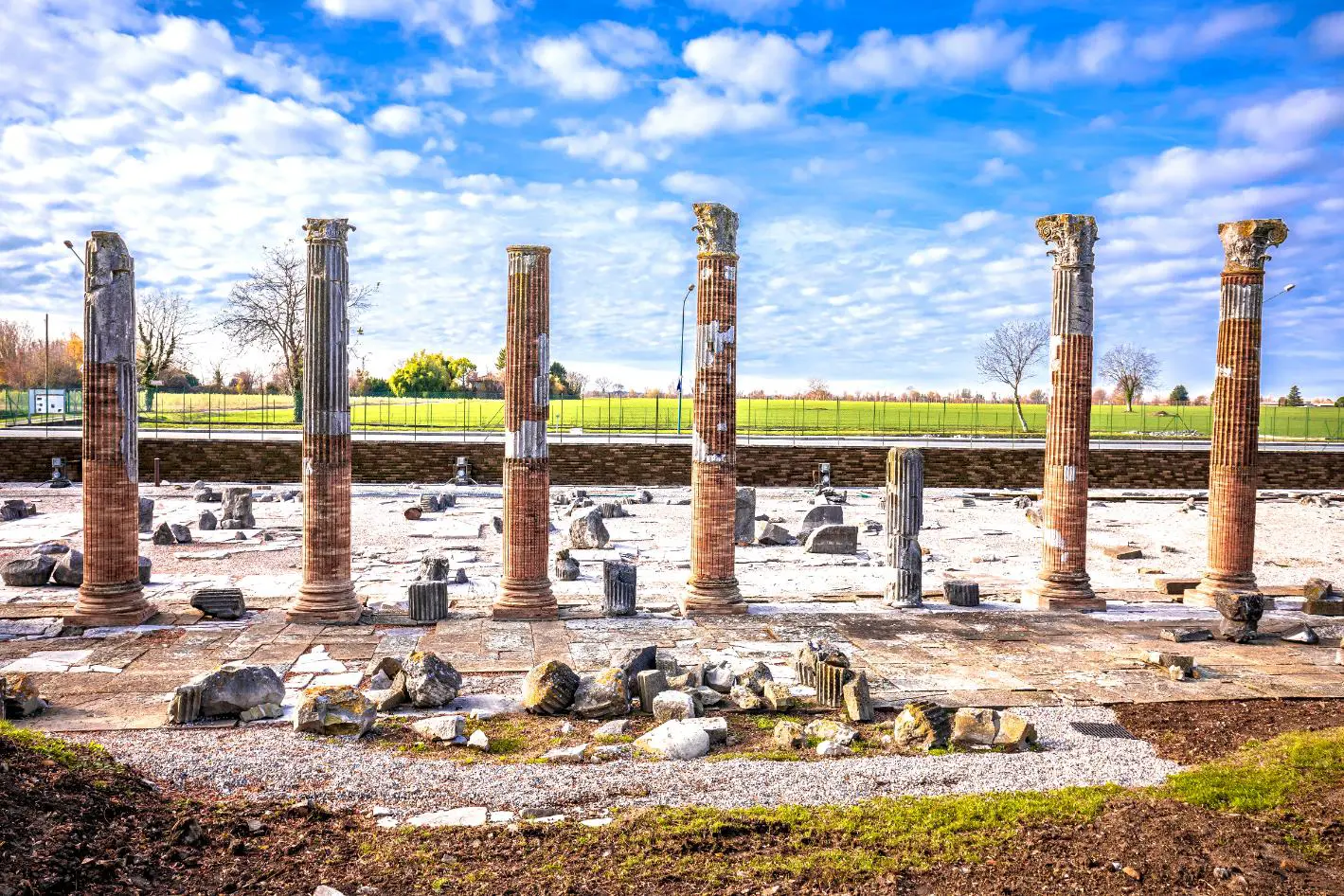 Roman Columns, Aquileia, Italy