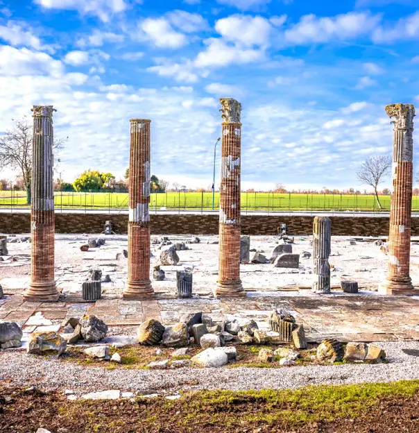 Roman Columns, Aquileia, Italy