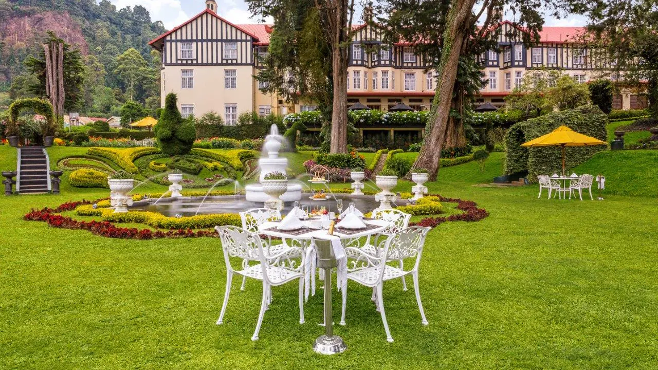 The Grand, Nuwara Eliya, gardens