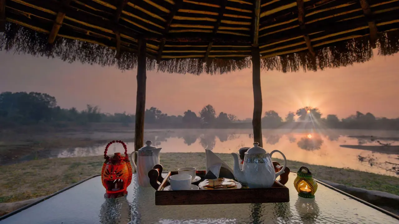Pench Jungle Camp, view