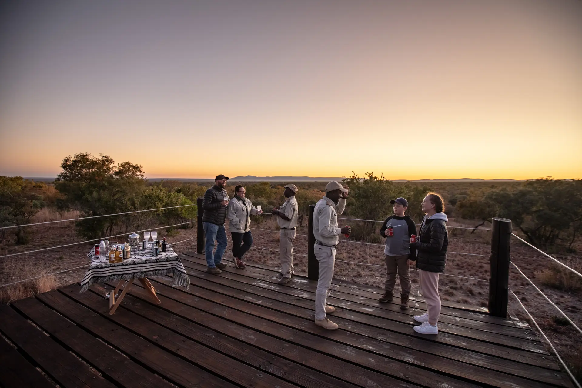 Mabula Game Lodge Safari Sundowners