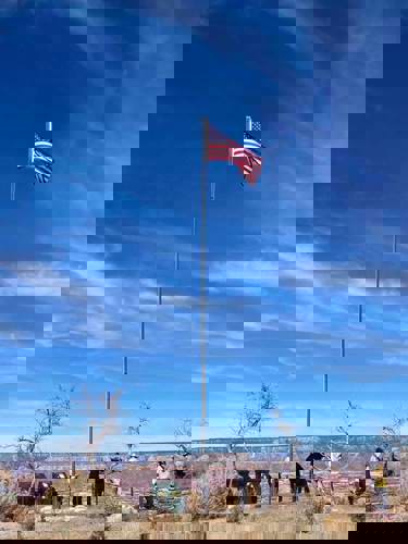 The sun shines in the US!